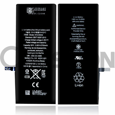 Substituição de bateria OEM de 2750mAh para Iphone 6 Plus Certificado FCC