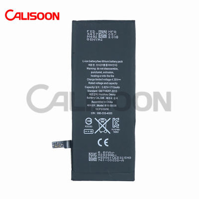 FCC Baterias de substituição para Iphone 6 6S Bateria de telefone celular LI ION